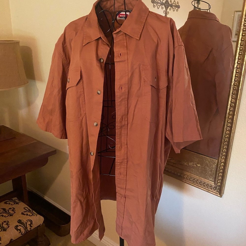 Men's Rust Short Sleeve Jacket
